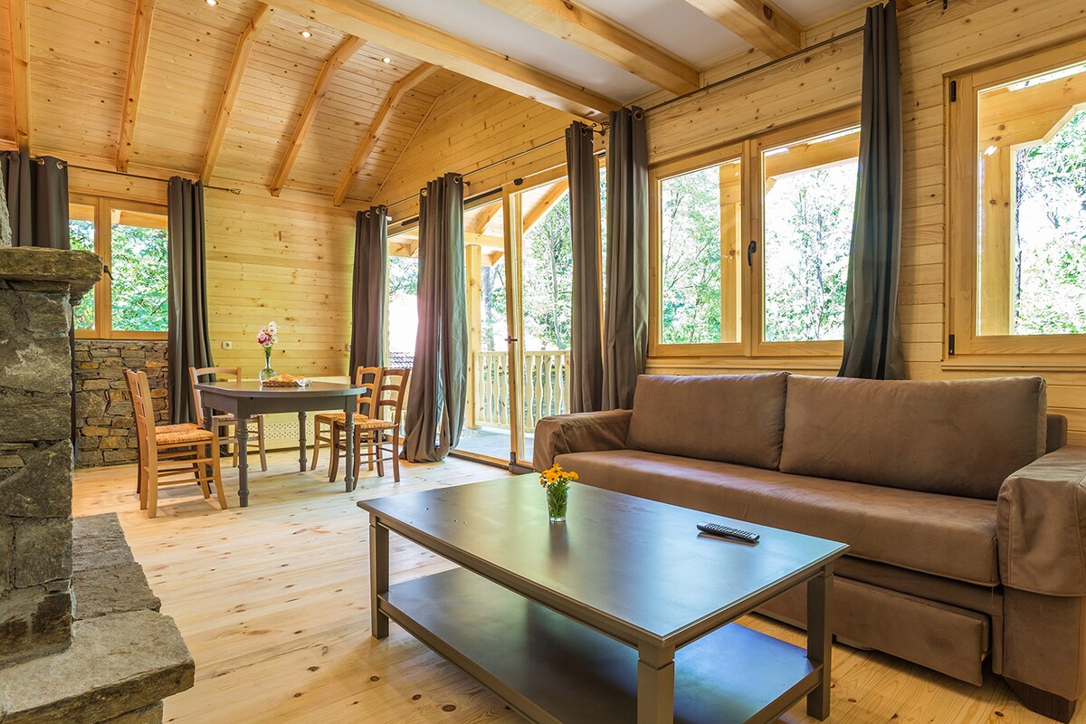 The Blue View chalet, peace in full nature! — Къща в Garmen